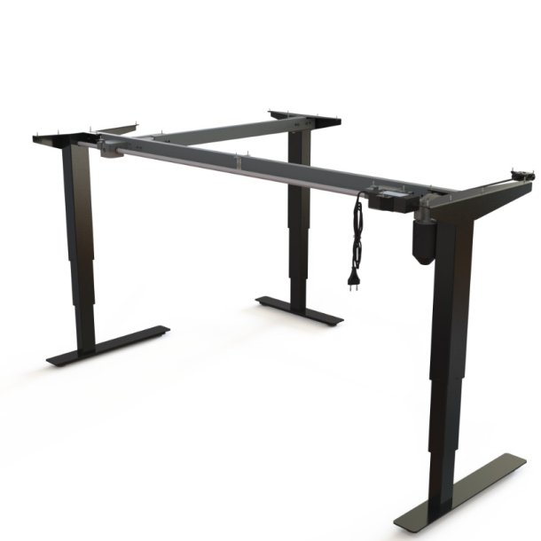 ConSet H�ve/S�nke Hj�rnestel 501-37 - 172-114 cm - Sort