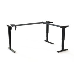 ConSet H�ve/S�nke Hj�rnestel 501-37 - 172-144 cm - Sort
