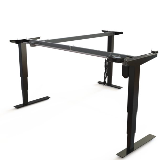 ConSet H�ve/S�nke Hj�rnestel 501-37 - 172-174 cm - Sort