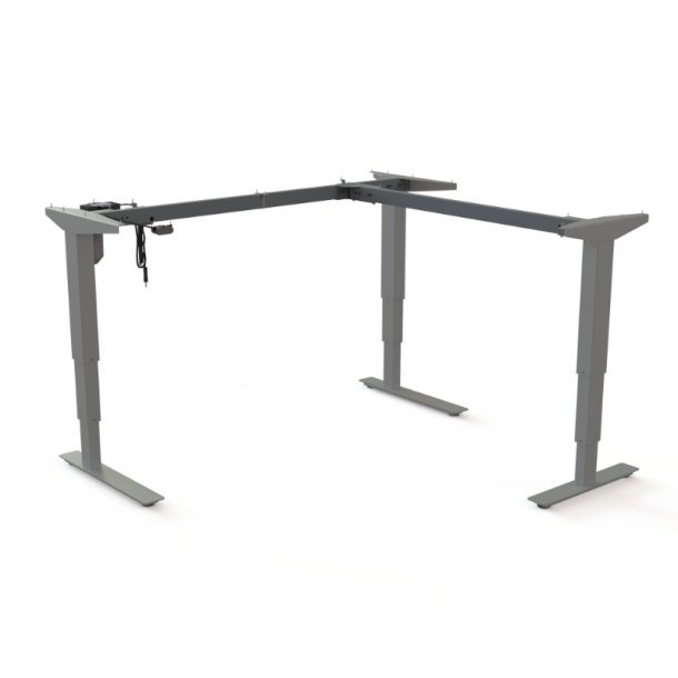 ConSet H�ve/S�nke Hj�rnestel 501-37 - 142-142 cm - S�lv