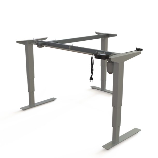 ConSet H�ve/S�nke Hj�rnestel 501-37 - 142-142 cm - S�lv