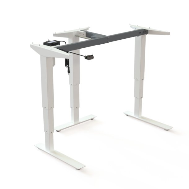 ConSet H�ve/S�nke Stel 501-37 - 112-073 cm - Hvid