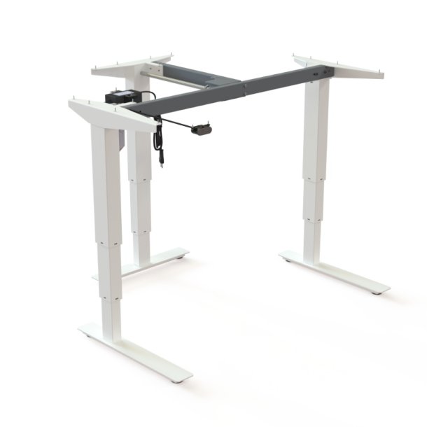 ConSet H�ve/S�nke Stel 501-37 - 112-091 cm - Hvid