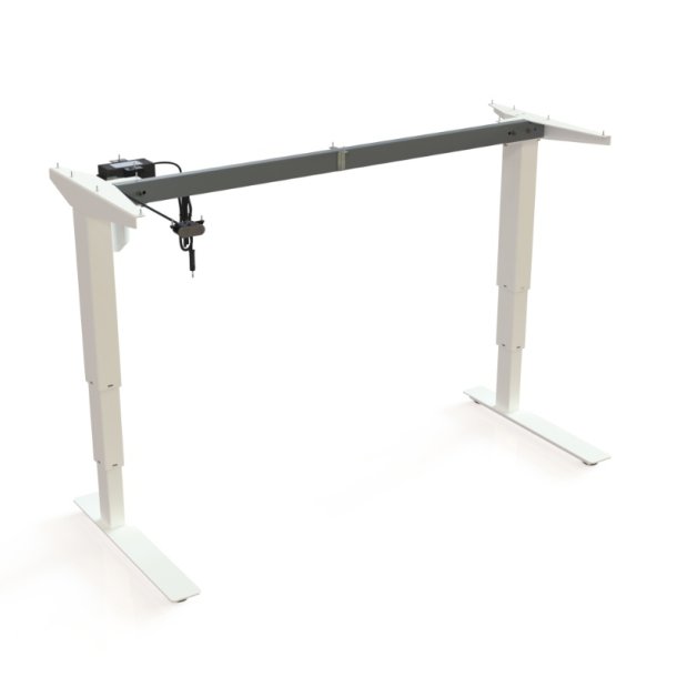 ConSet H�ve/S�nke Stel 501-37 - 129 cm - Hvid