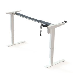 ConSet H�ve/S�nke Stel 501-37 - 132-172 cm - Hvid