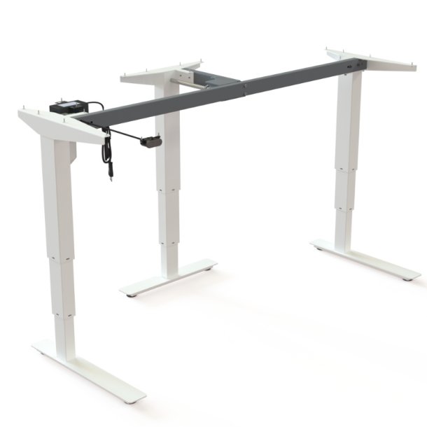 ConSet H�ve/S�nke Stel 501-37 - 152-073 cm - Hvid