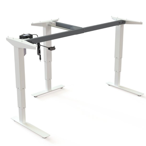 ConSet H�ve/S�nke Stel 501-37 - 152-091 cm - Hvid