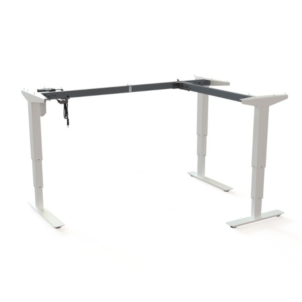 ConSet H�ve/S�nke Hj�rnestel 501-37 - 152-114 cm - Hvid