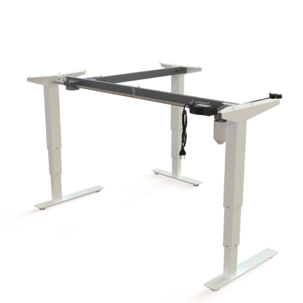 ConSet H�ve/S�nke Hj�rnestel 501-37 - 152-114 cm - Hvid