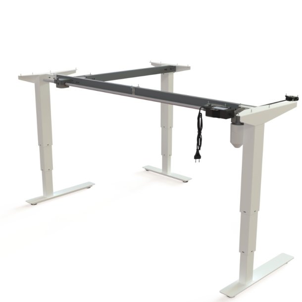 ConSet H�ve/S�nke Hj�rnestel 501-37 - 172-114 cm - Hvid