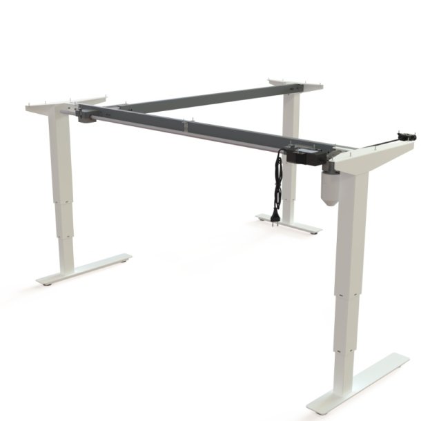 ConSet H�ve/S�nke Hj�rnestel 501-37 - 172-174 cm - Hvid