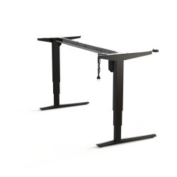 ConSet H�ve/S�nke Stel 501-43 - 112-152 cm - Sort