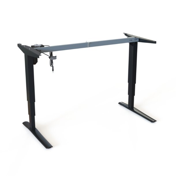ConSet H�ve/S�nke Stel 501-43 - 129 cm - Sort