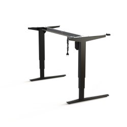 ConSet H�ve/S�nke Stel 501-43 - 129 cm - Sort