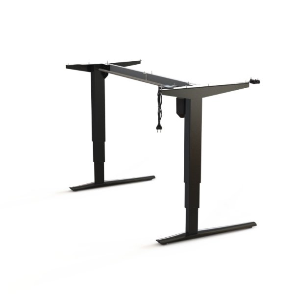 ConSet H�ve/S�nke Stel 501-43 - 129 cm - Sort