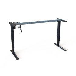 ConSet H�ve/S�nke Stel 501-43 - 132-172 cm - Sort