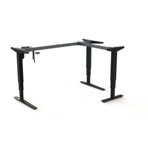 ConSet H�ve/S�nke Hj�rnestel 501-43 - 152-111 cm - Sort