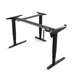 ConSet H�ve/S�nke Hj�rnestel 501-43 - 152-111 cm - Sort
