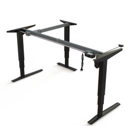 ConSet H�ve/S�nke Hj�rnestel 501-43 - 172-111 cm - Sort