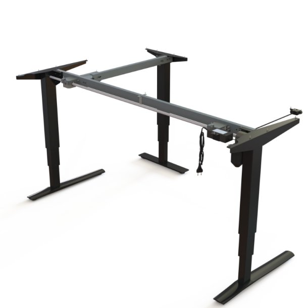 ConSet H�ve/S�nke Hj�rnestel 501-43 - 172-111 cm - Sort