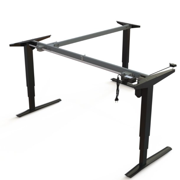 ConSet H�ve/S�nke Hj�rnestel 501-43 - 172-171 cm - Sort