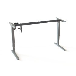 ConSet H�ve/S�nke Stel 501-43 - 132-172 cm - S�lv