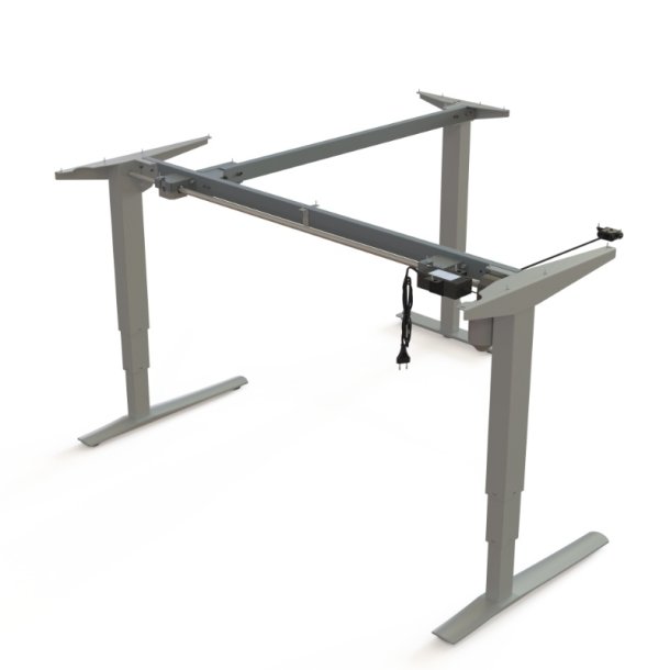 ConSet H�ve/S�nke Hj�rnestel 501-43 - 152-151 cm - S�lv