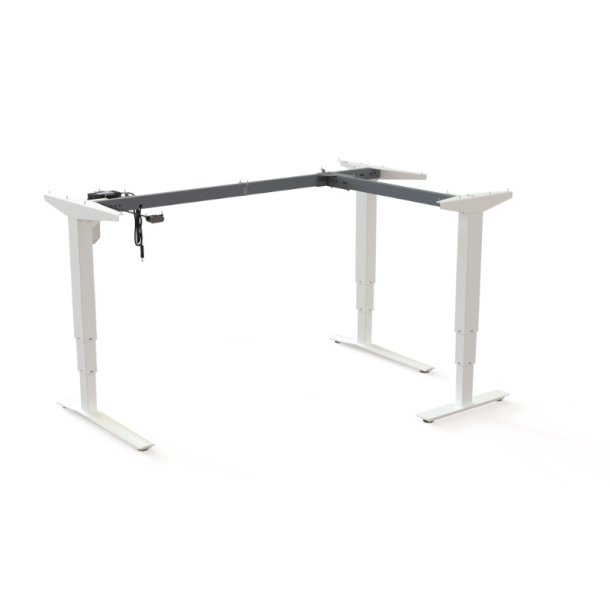 ConSet H�ve/S�nke Hj�rnestel 501-43 - 152-111 cm - Hvid