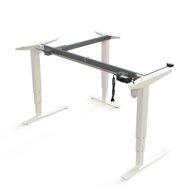 ConSet H�ve/S�nke Hj�rnestel 501-43 - 152-111 cm - Hvid
