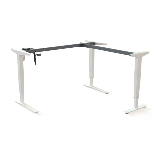 ConSet H�ve/S�nke Hj�rnestel 501-43 - 152-151 cm - Hvid