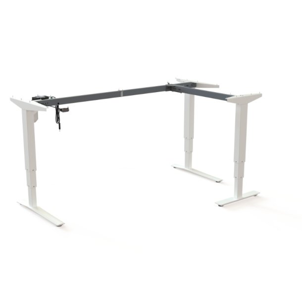 ConSet H�ve/S�nke Hj�rnestel 501-43 - 172-111 cm - Hvid
