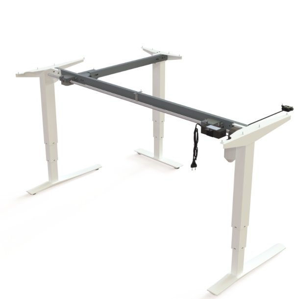 ConSet H�ve/S�nke Hj�rnestel 501-43 - 172-111 cm - Hvid