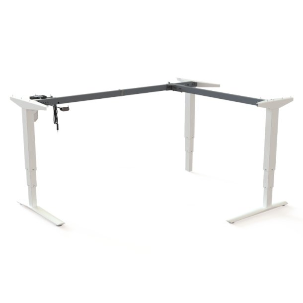 ConSet H�ve/S�nke Hj�rnestel 501-43 - 172-171 cm - Hvid