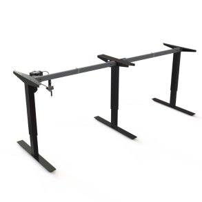 ConSet H�ve/S�nke M�debordsstel 501-47 - 222 cm - Sort