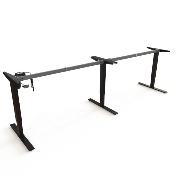 ConSet H�ve/S�nke M�debordsstel 501-47 - 302 cm - Sort