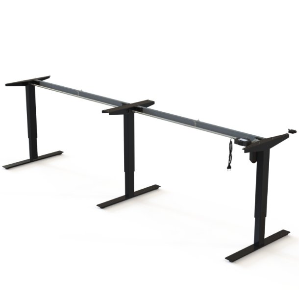 ConSet H�ve/S�nke M�debordsstel 501-47 - 302 cm - Sort