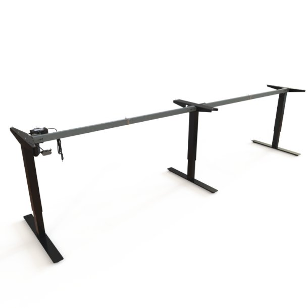 ConSet H�ve/S�nke M�debordsstel 501-47 - 342 cm - Sort