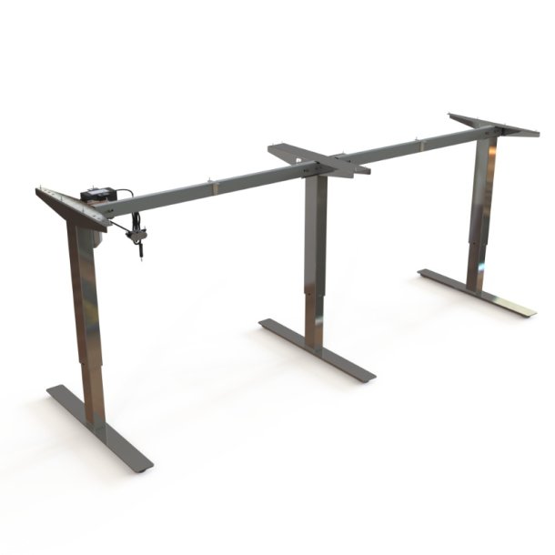 ConSet H�ve/S�nke M�debordsstel 501-47 - 222 cm - Krom