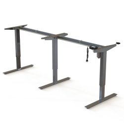 ConSet H�ve/S�nke M�debordsstel 501-47 - 222 cm - Krom