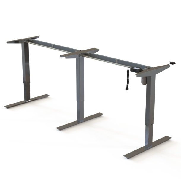 ConSet H�ve/S�nke M�debordsstel 501-47 - 222 cm - Krom