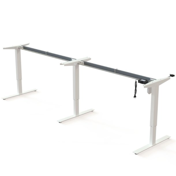 ConSet H�ve/S�nke M�debordsstel 501-47 - 302 cm - Hvid
