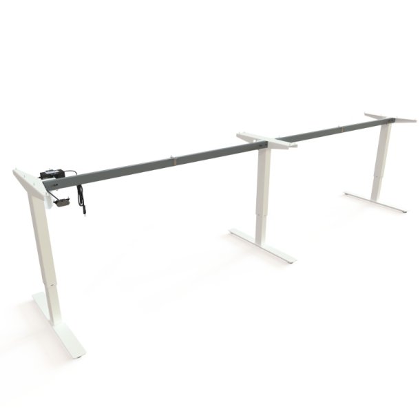 ConSet H�ve/S�nke M�debordsstel 501-47 - 342 cm - Hvid