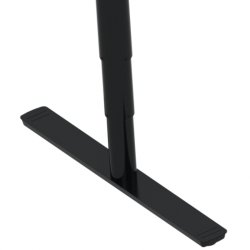 ConSet H�ve S�nkebord 100x80 - 501-49 - Valn�d bordplade - sort stel