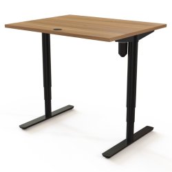 ConSet H�ve S�nkebord 100x80 - 501-49 - Valn�d bordplade - sort stel