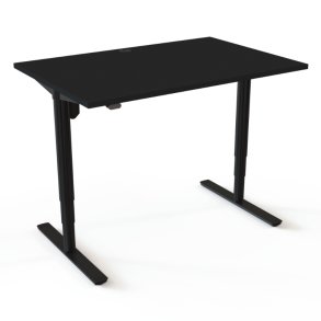 ConSet H�ve S�nkebord 120x80 - 501-49 - Sort bordplade - sort stel