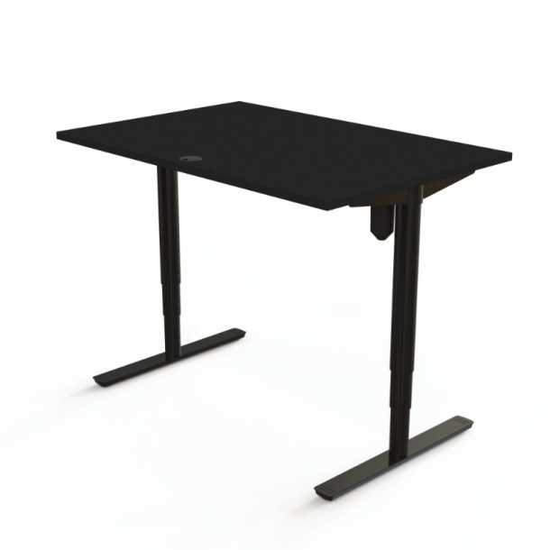 ConSet H�ve S�nkebord 120x80 - 501-49 - Sort bordplade - sort stel