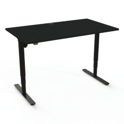 ConSet H�ve S�nkebord 140x80 - 501-49 - Sort bordplade - sort stel