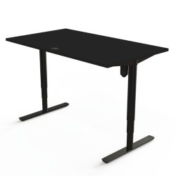 ConSet H�ve S�nkebord 140x80 - 501-49 - Sort bordplade - sort stel