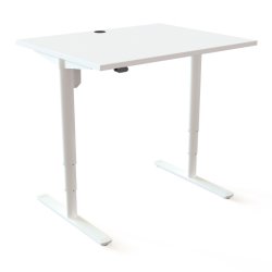 ConSet H�ve S�nkebord 100x80 - 501-49 - Hvid bordplade - hvid stel