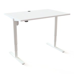 ConSet H�ve S�nkebord 120x80 - 501-49 - Hvid bordplade - hvid stel